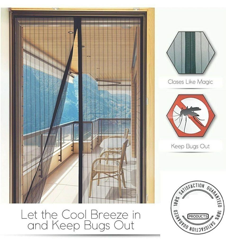 Magnetic Foldable Anti Mosquito Door Curtains