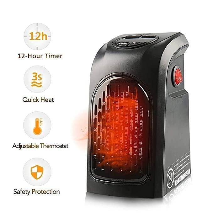 Room Heater  for Home, Office. 400 Watts Portable Wall Heater