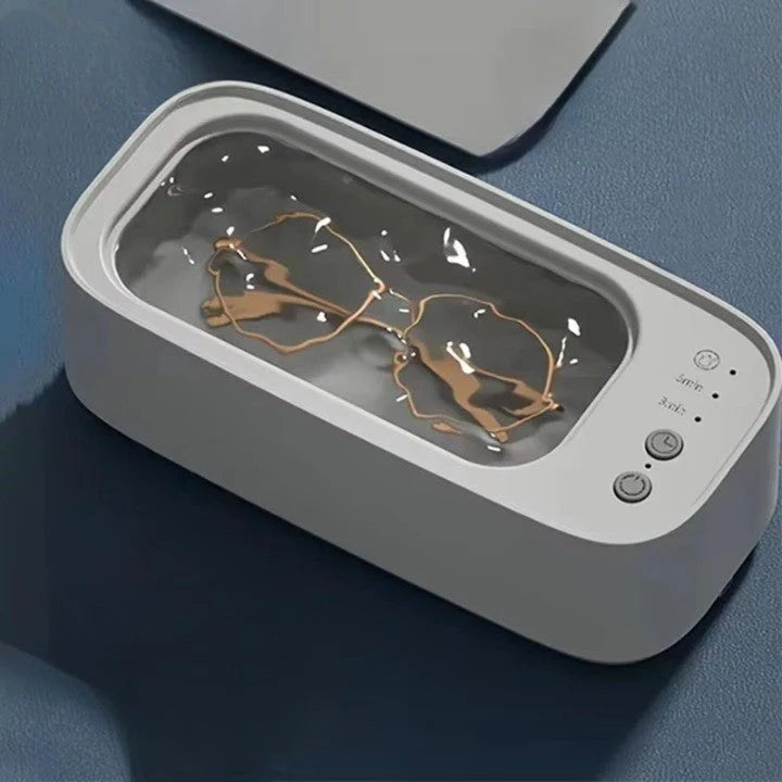 Mini Portable Crystal Wave Cleaner