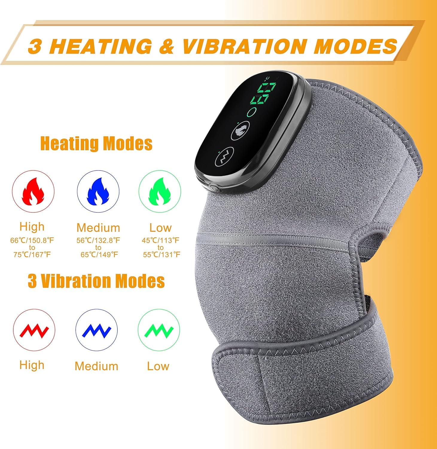Therapeutic Massager for Joint Pain Relief ( 3in1 modes )